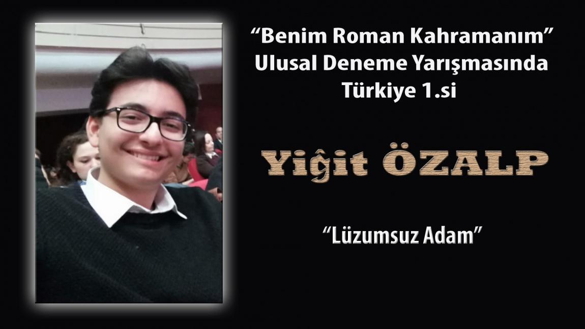 Benim Roman Kahramanım Ulusal Deneme Yarışmasında Türkiye 1.liği 